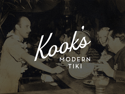 Kook's Modern Tiki Identity