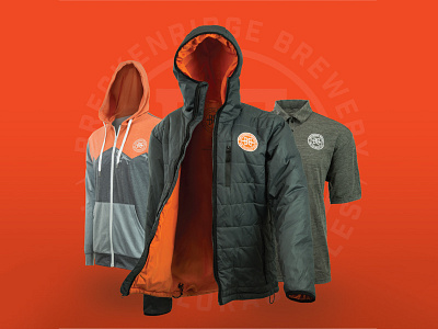 Breckenridge Brewery | Custom Branded Apparel apparel branding custom branded apparel design puffy jackets