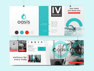 Oasis Hydration | Branding branding design illustration logo stylescape typography