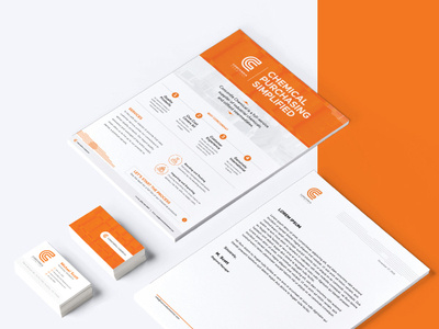 Concordia Chemical | Branding assets brand messaging branding branding guidelines business card design business cards design graphic assets graphic design letterhead logo
