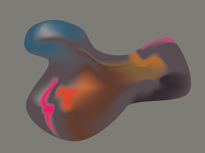 Visualization of Blob illustration vector