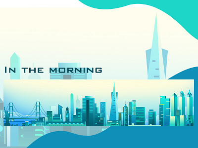 in the morning design illustrations ui