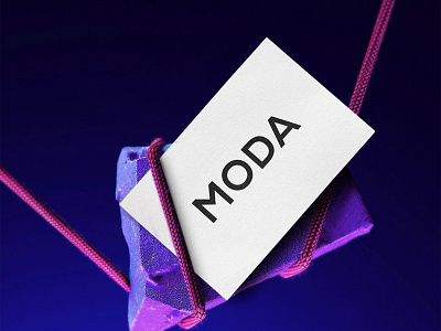 MODA brand branding brandingdesign creative design designinspiration gfxmob graphicdesign identity inspiration logo logodesign logotype namecard vpagency