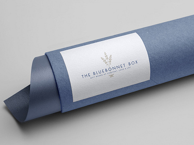 Bluebonnet Box brand branding brandingdesign brandingidentity brandinspiration creative design designer designinspiration graphic graphicdesign identity inspiration logo logodesign logoinspiration mockup poster visionaryplayground vpagency