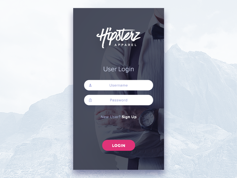 Clothing Store Login Screen Experiment By On Dribbble clothing-store-login-screen-experiment-by-on-dribbble