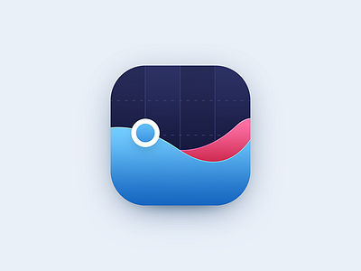 App Icon - Daily UI - #005 app app icon clean daily design icon icon stats ios ipad iphone statistics stats