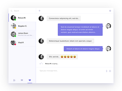 Direct Messages - Daily UI - #013