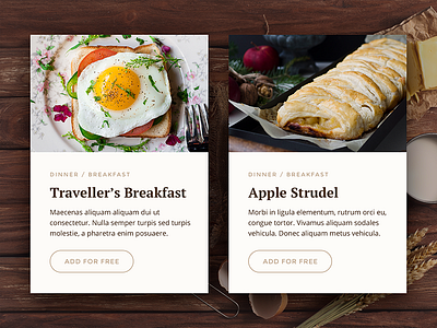 Special Offer - Daily UI - #036 breakfast daily food interface offer special offer ui web