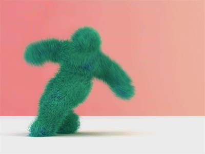 Furry Breakdance 3d animation breakdance dance fur hair render