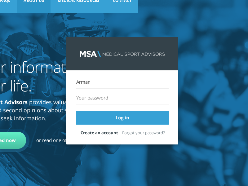 Login Box login blue fireworks ui register popup flat web