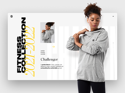 Fitness Collection - Hoodies - Siroko clean clothing concept fashion design figman hoodies minimal ui
