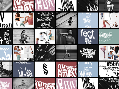 Fitness - Collection - Activewear - Siroko activewear after effects animation clean clothing fashion design showcase typo