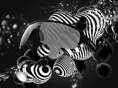Siroko Tech 3d advertising animation black cinema4d minimal photoshop retouch white
