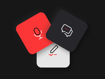 Message Icons design icon illustration minimal ui vector