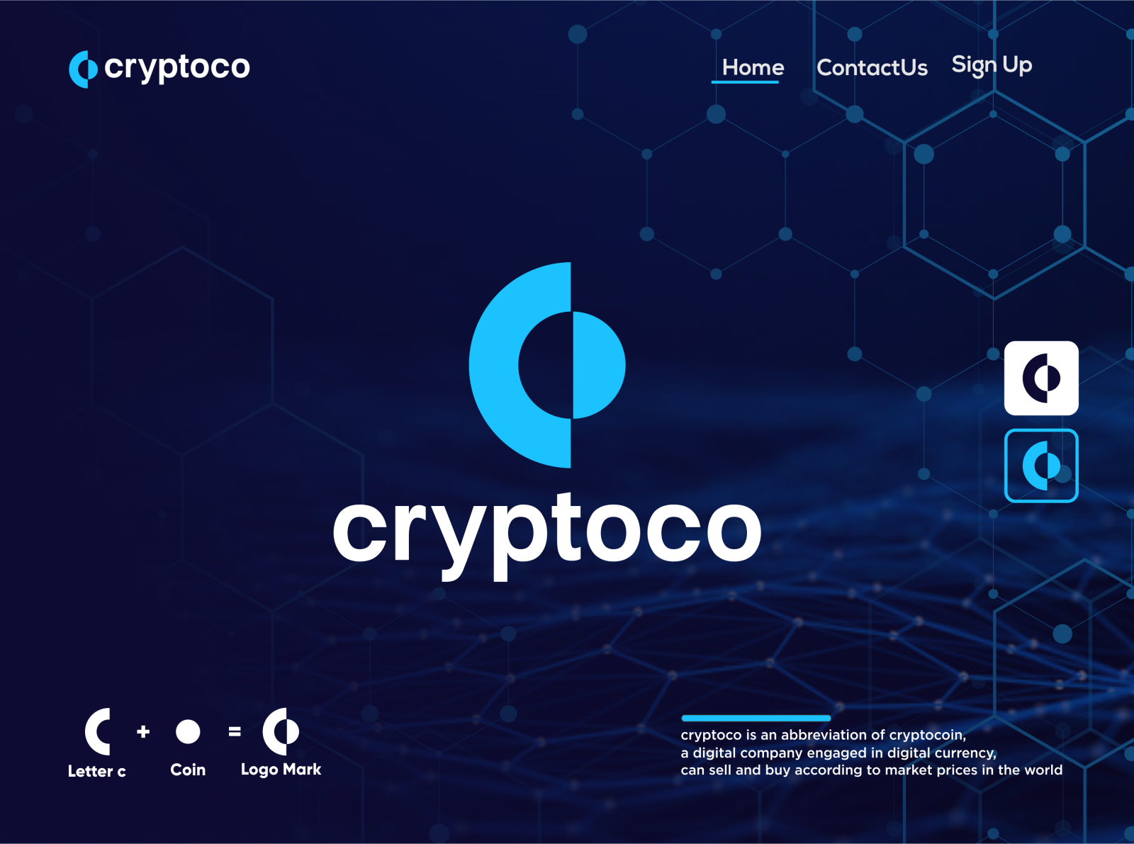 cryptoco by isnain on Dribbble