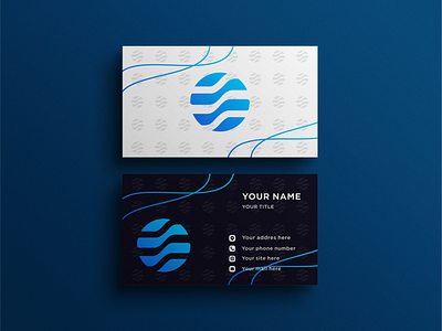 businesscard snowwave branding businesscard clean design graphic design illustration logo modern logos ui ux vector