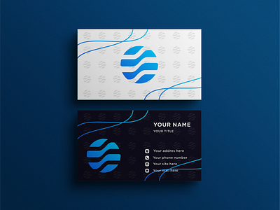 businesscard snowwave