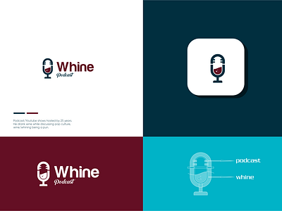 whine podcast logo