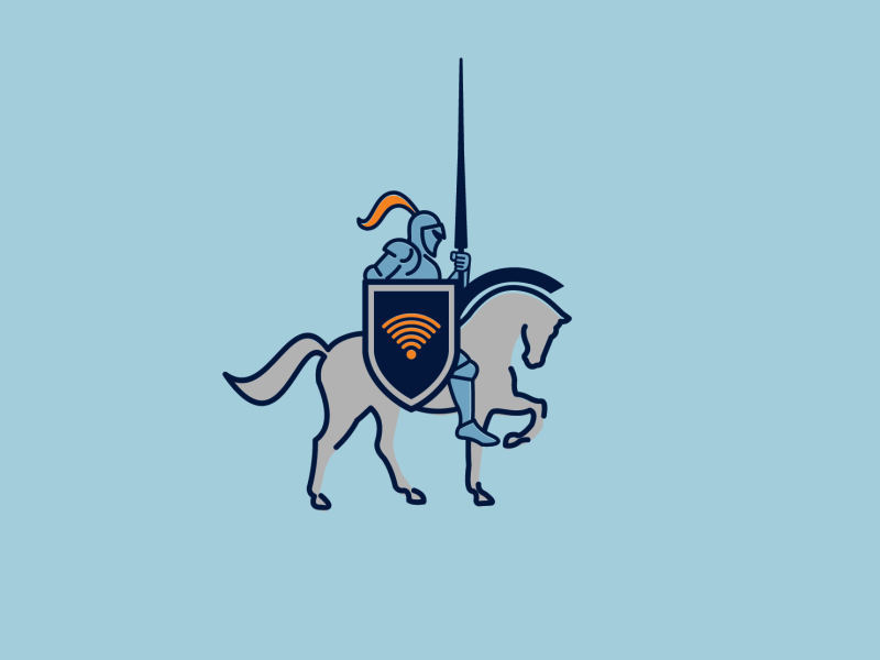 Knight Net KNIGHTNET by isnain on Dribbble
