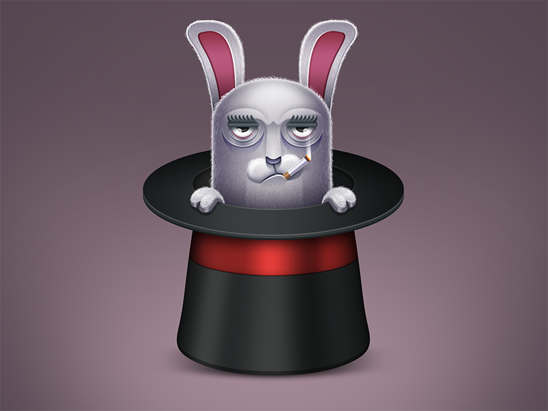 Rabbit in the hat 2x
