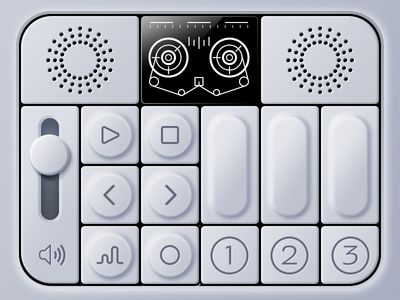 OP-1 Inspired UI Elements