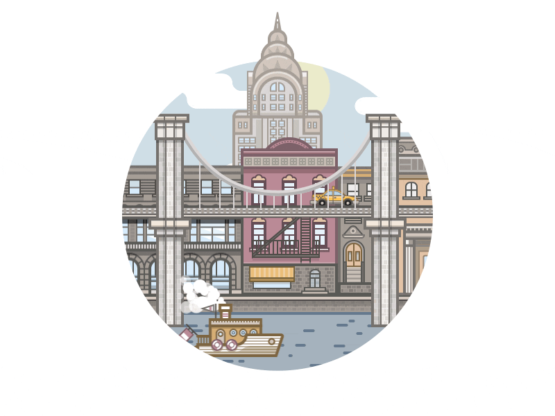 New york animation 2x