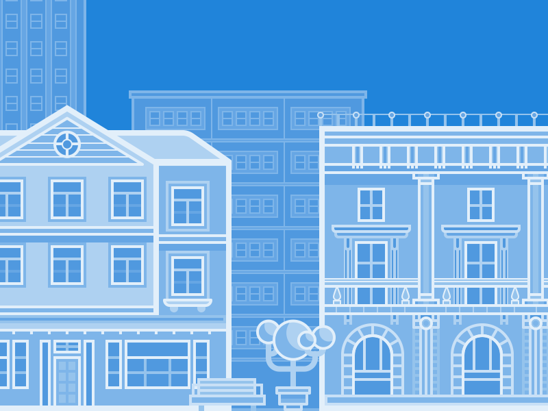 City Architecture Part I (WIP) by Fabricio Rosa Marques on Dribbble