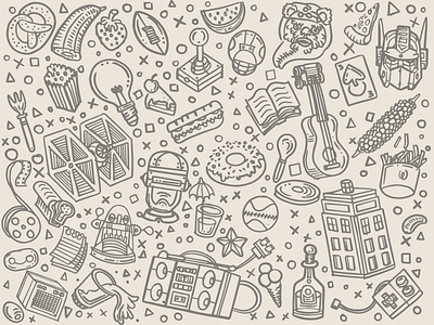 Sketchy Pattern Elements