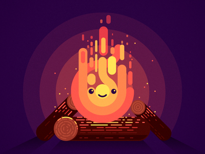 Bonfire by Fabricio Rosa Marques - Dribbble