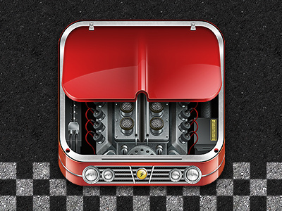 Car Engine App Icon