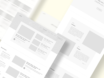 Burn the Concept design interface ui user ux web wireframe