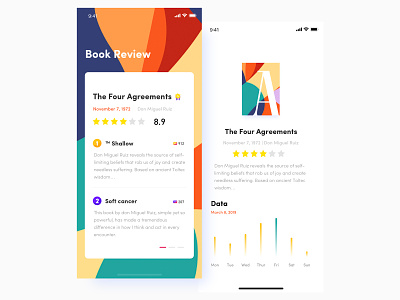 “Book evaluation application” UI design app application book application color design font icon ui ui deisgn ux