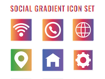 social icon ai icon icon icon design icon set illustrator icon social icon