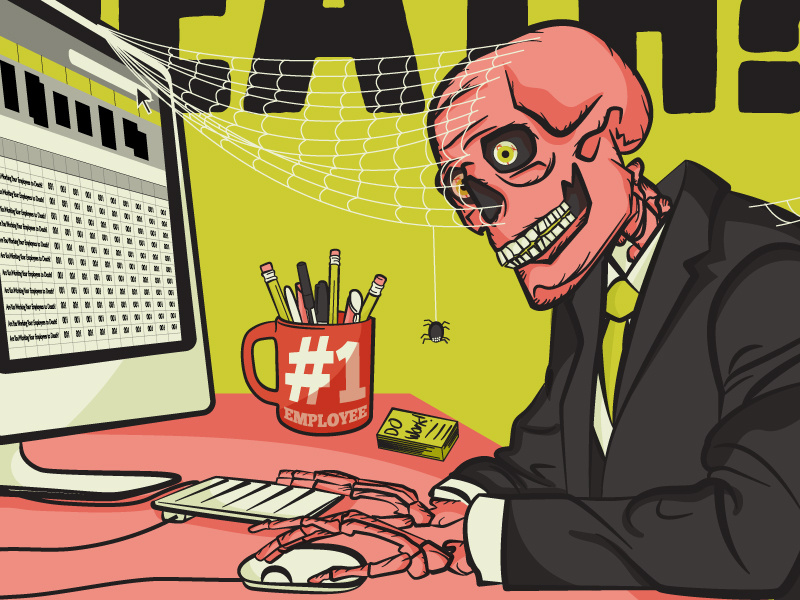 Working To Death by SAVATAGE on Dribbble