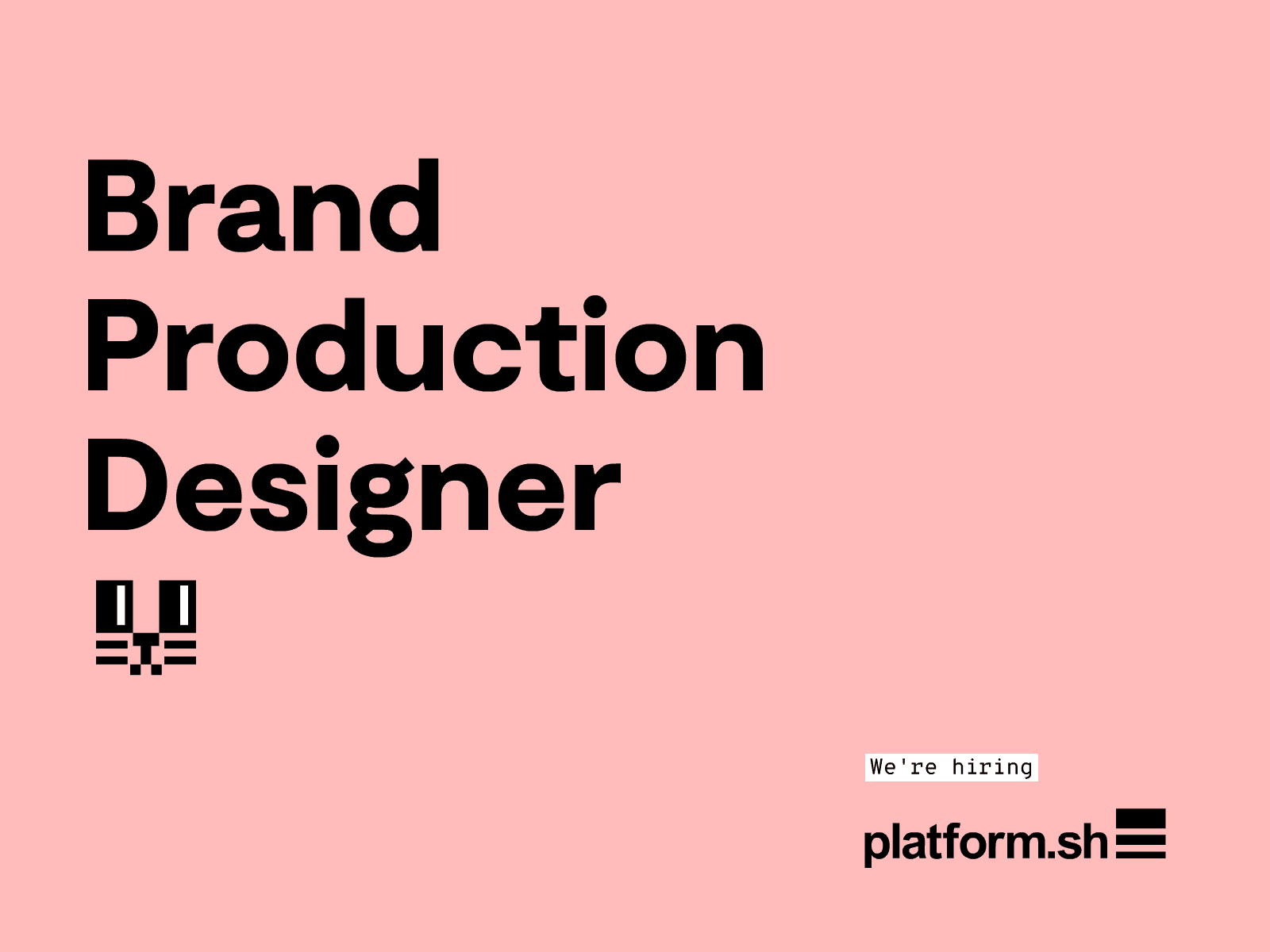 Brand Production Designer brand designer hiring job production