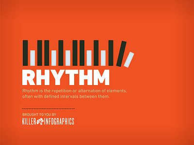 Rhythm design graphic design killer infographics lingo rhythm