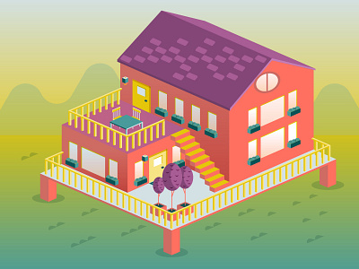 Isometric house