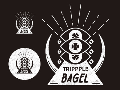 🎾 💀 666 friday the 13th funnsies logo metal secret tennis texture tripple bagel