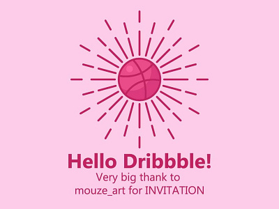 Hello Dribbble!