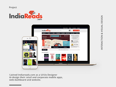 IndiaReads.com design reading ui ux web