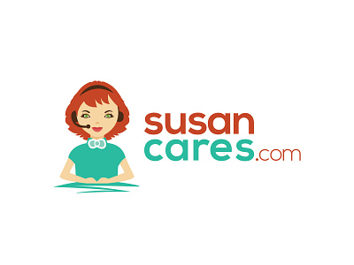 Susan Cares logo agency best design best logo brand logo branding busines care creative customer care design dribbble ball dribbble best shot elegant gradient illustration logo minimal art typography unique design ux