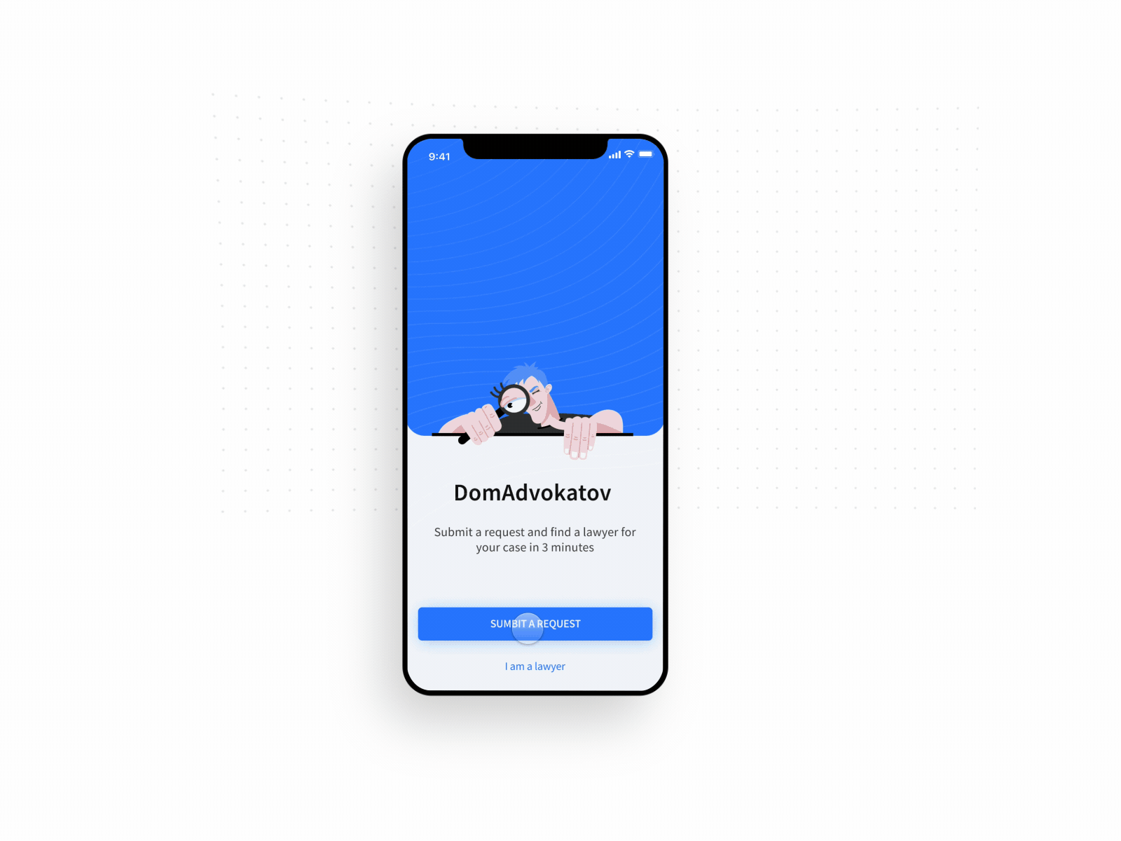 Request flow | DomAdvokatov animation ios mobile new product design ui animation ux