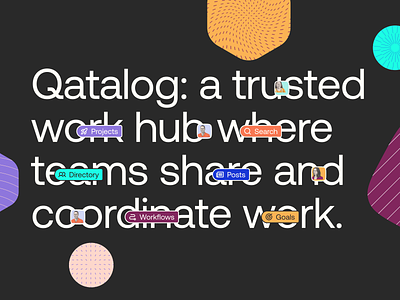 Qatalog – a trusted work hub.