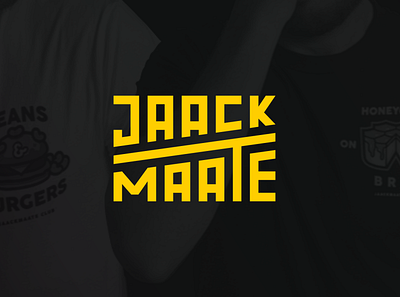Rebrand | JaackMaate art beans and burgers bjorklidesign branding design graphic design honeycomb on the brie illustration jaackmaate logo merch merchandise vector youtube