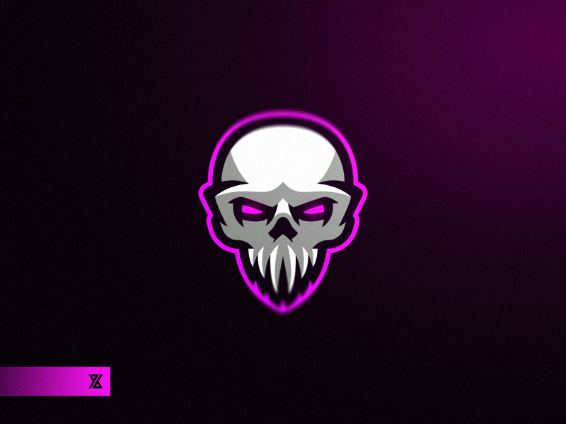 Skull Mascot Logo by Bjorkli Designs on Dribbble