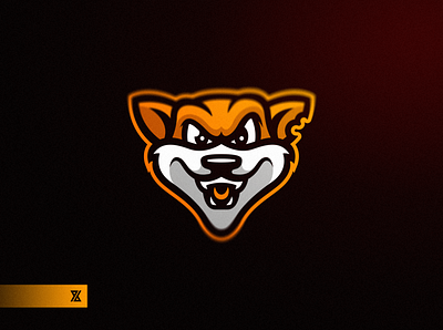 Weasel Mascot Logo art bjorklidesign branding design esport graphic illustration logo mascot vector