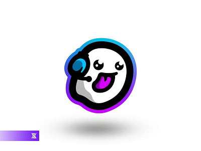 Gaming Ghost Mascot Logo blob cute dead esport gaming ghost illustration logo mascot