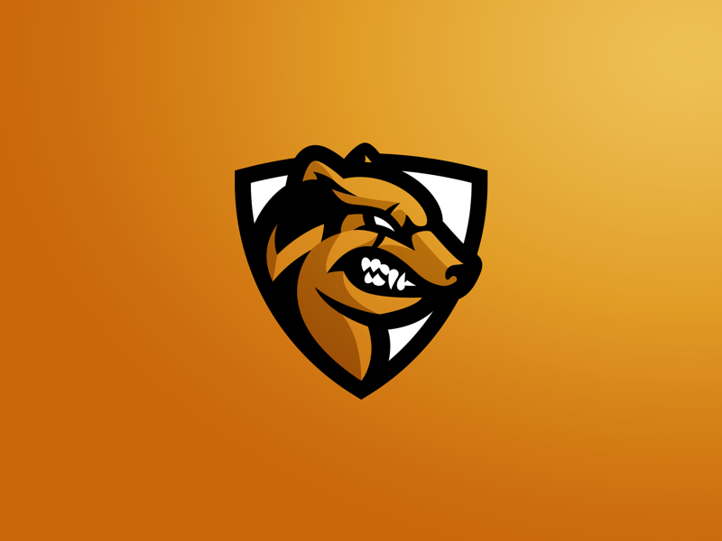 Bardufoss Wolverines Mascot Logo branding bjorklidesigns modern gaming esport wolverine mascot logo