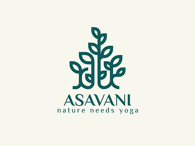 Asavani logo symbol tree