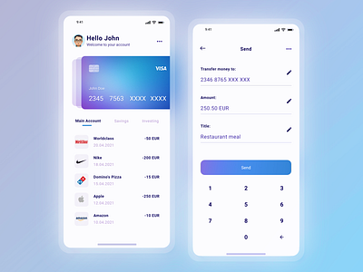 Banking App Concept